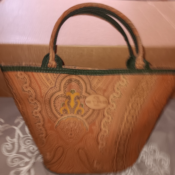 Etro Orange Paisley Women\'s Handbag